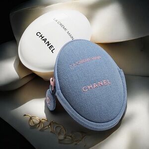 CHANEL La Crème Main with Denim pouch-Limited